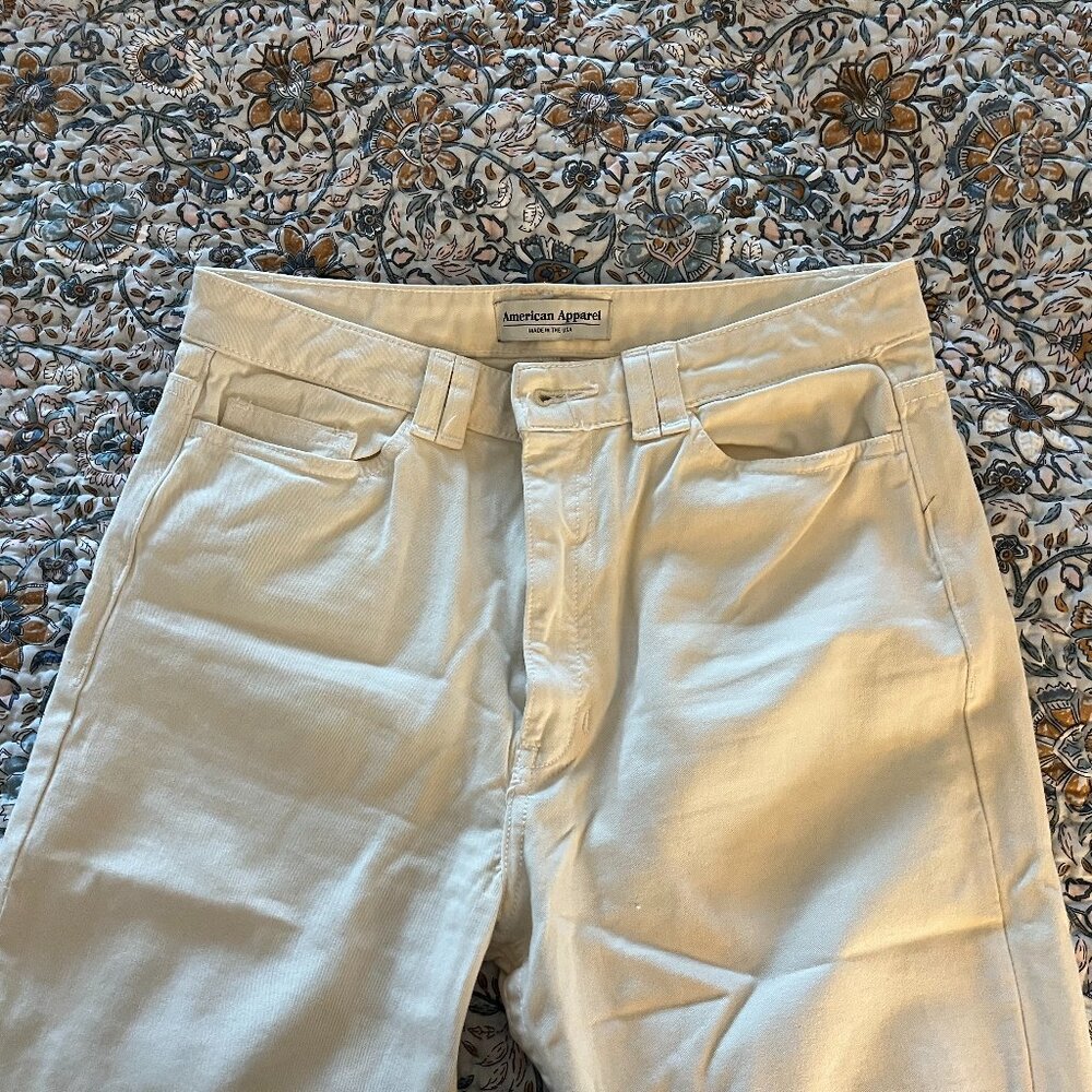 2 COLORS AVAILABLE! American Apparel (MADE IN US) Skinny jeans with Ankle zipper